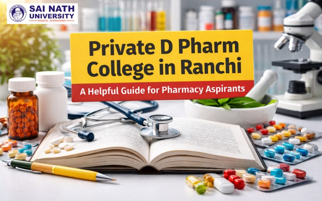 Private D Pharm College in Ranchi: A Helpful Guide for Pharmacy Aspirants